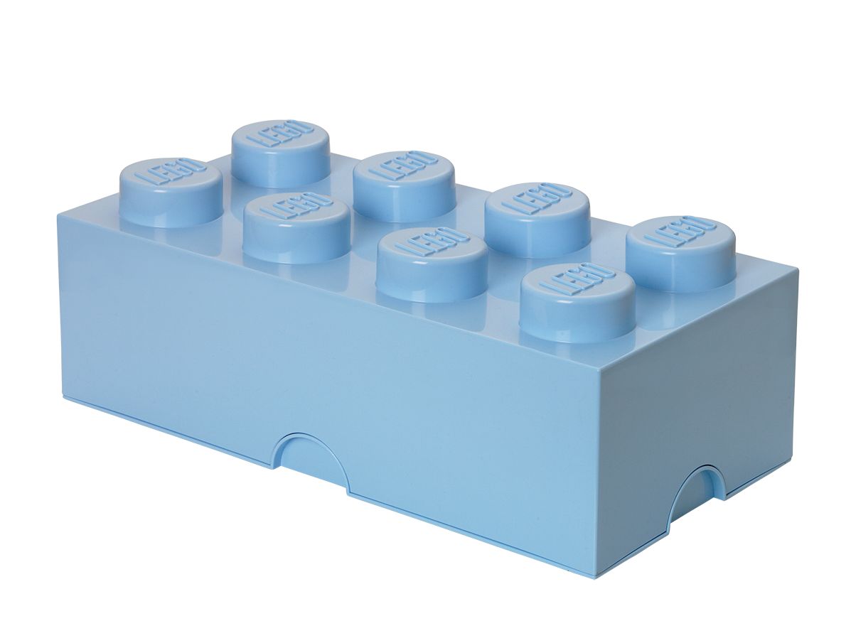 Ladrillo de almacenamiento de 8 espigas (azul claro)