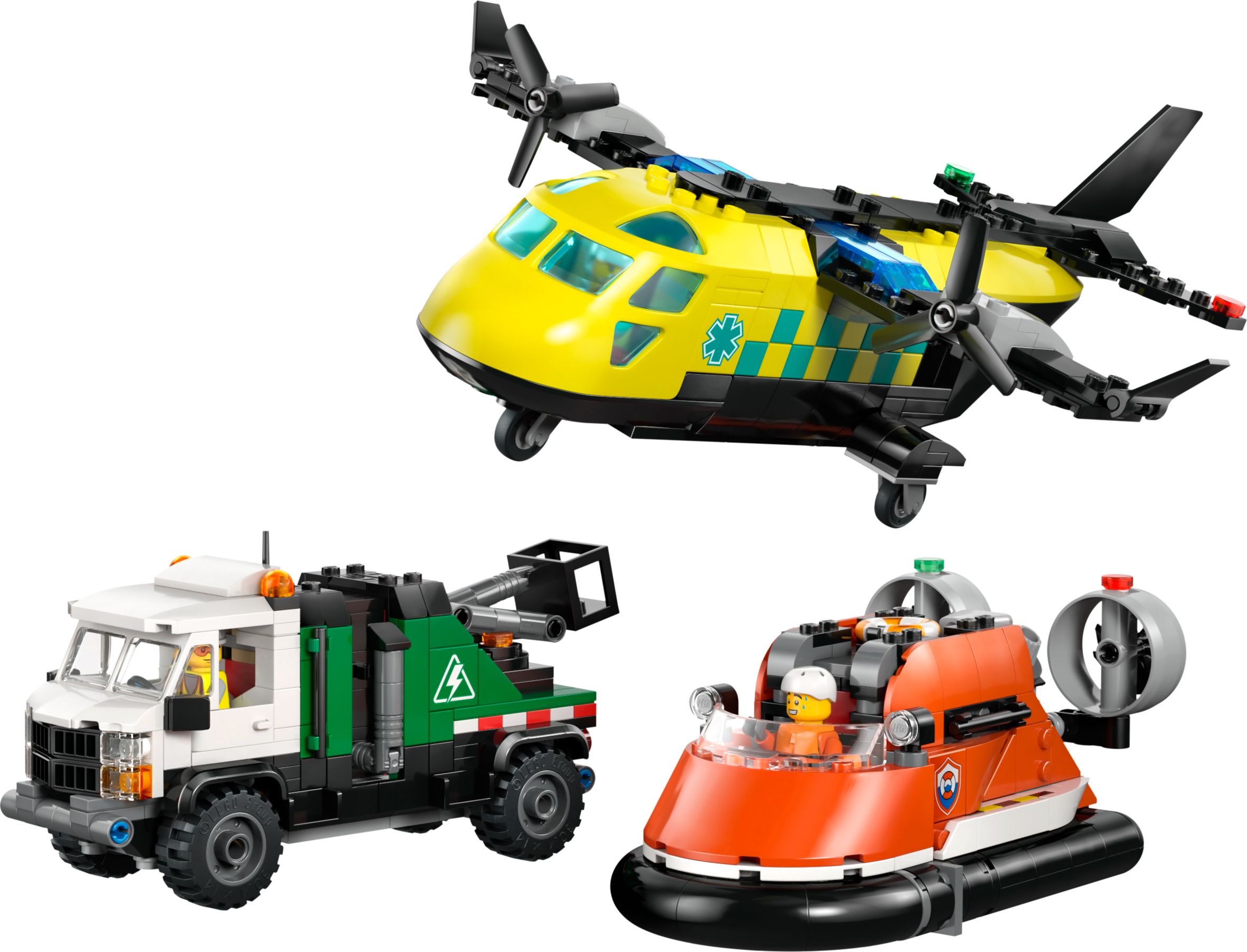 Remix: Avión, Camión Técnico y Aerodeslizador