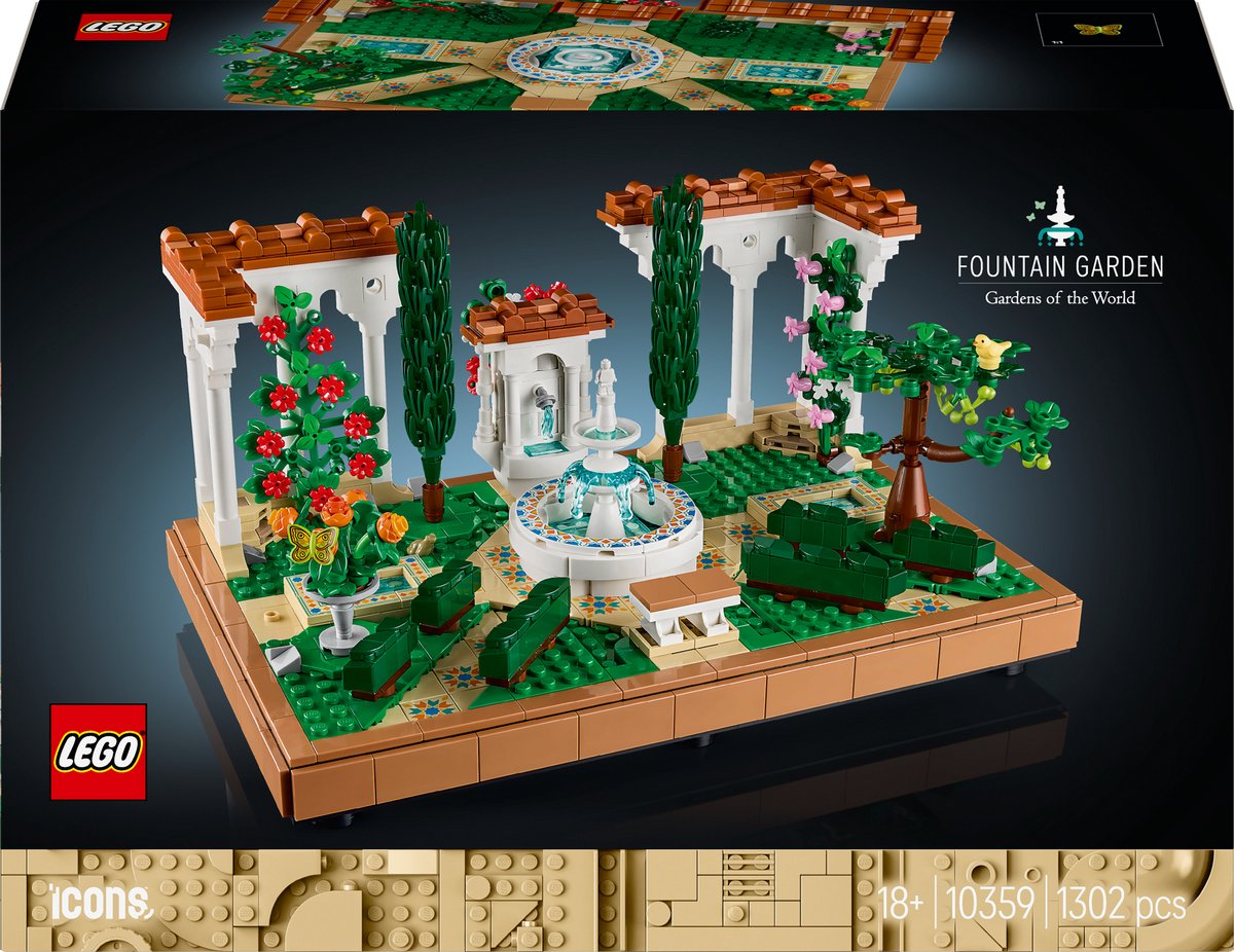 Jardín con Fuente