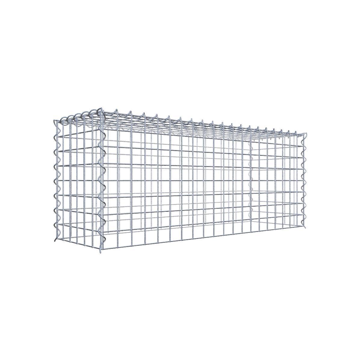 Extra gabion typ 3 100 cm x 40 cm x 30 cm (L x H x D), maskstorlek 5 cm x 5 cm, spiral