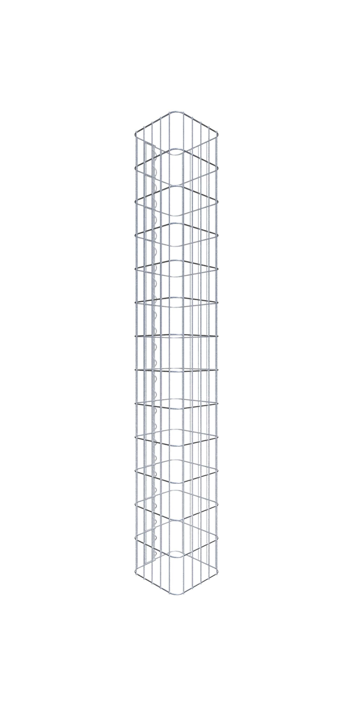 Gabionpelare 27 x 27 cm, MW 5 x 10 cm kvadrat
