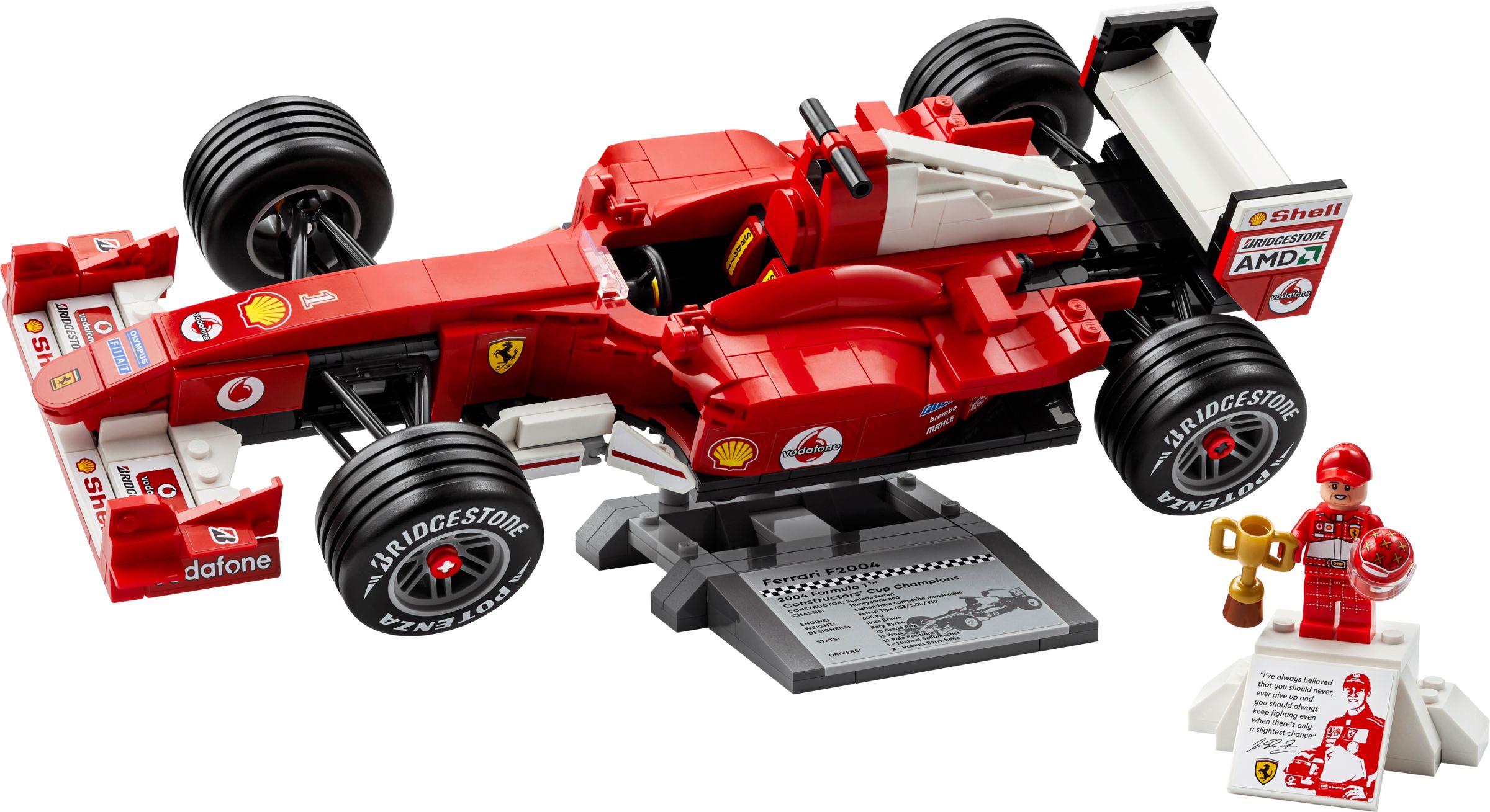 Ferrari F2004 y Michael Schumacher