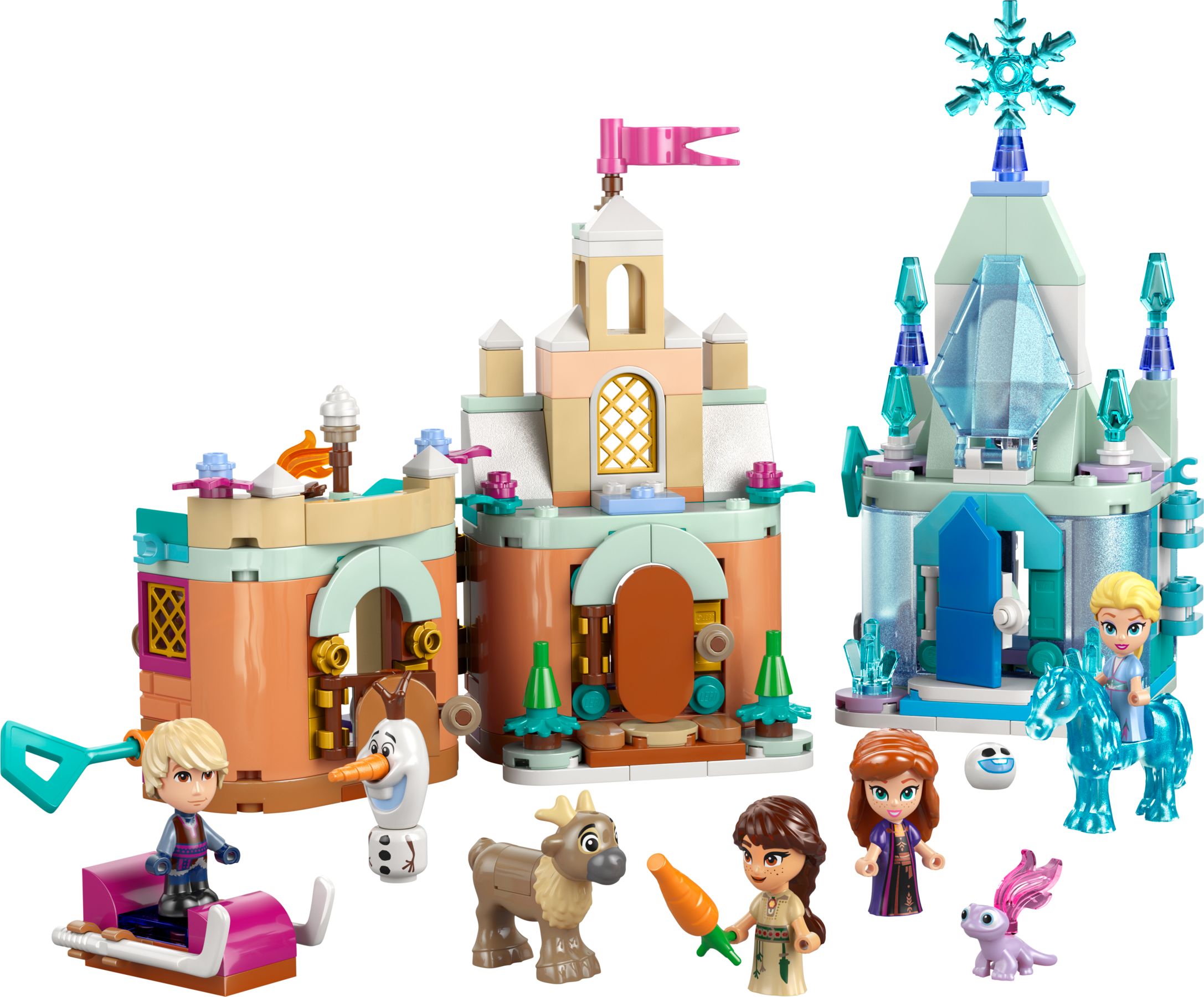Mini Castillo de Arendelle y Palacio de Hielo de Elsa