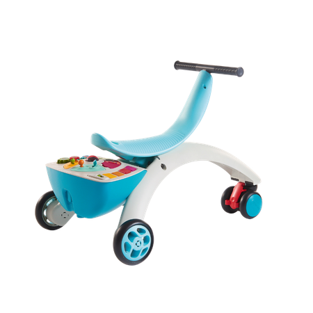 Tiny Love 5-in-1 Walk-Behind & Ride-On Baby Walker – Blue