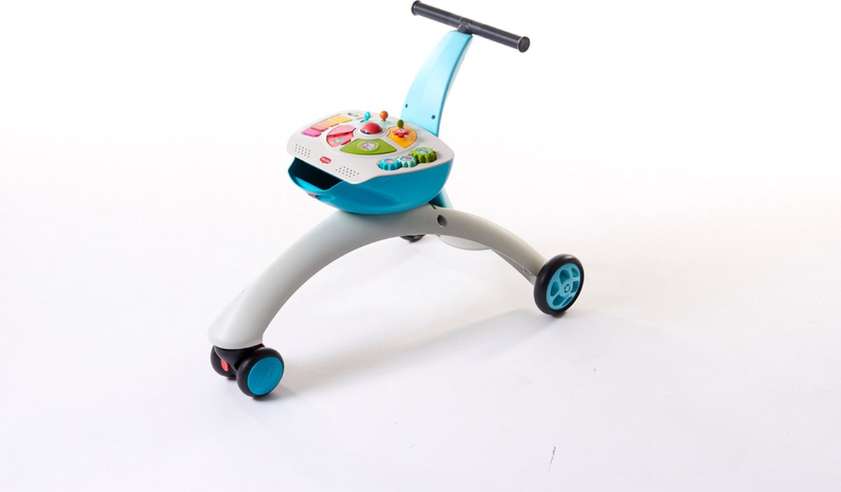 Tiny Love 5-in-1 Walk-Behind & Ride-On Baby Walker – Blue
