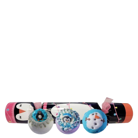 Bomb Cosmetics Festive Penguin Christmas Cracker Badebombe GavesÃ¦t