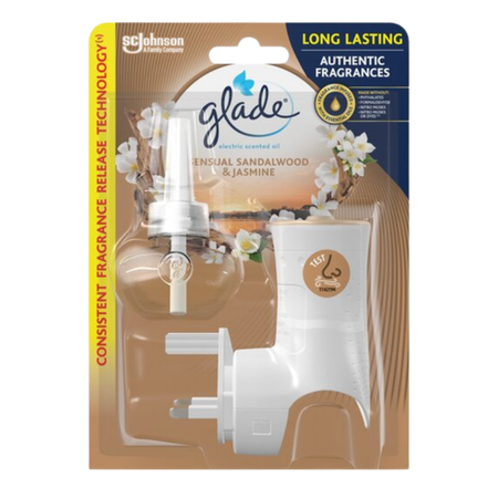 Glade Electric Scented Oil Holder & Refill Sandalwood & Jasmine â 20 ml
