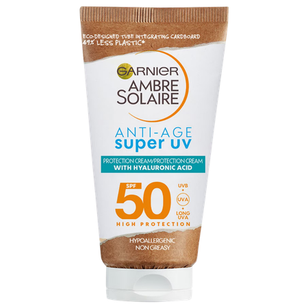 Garnier Ambre Solaire Anti-Age Super UV SPF50 Face Sun Cream - 50 ml
