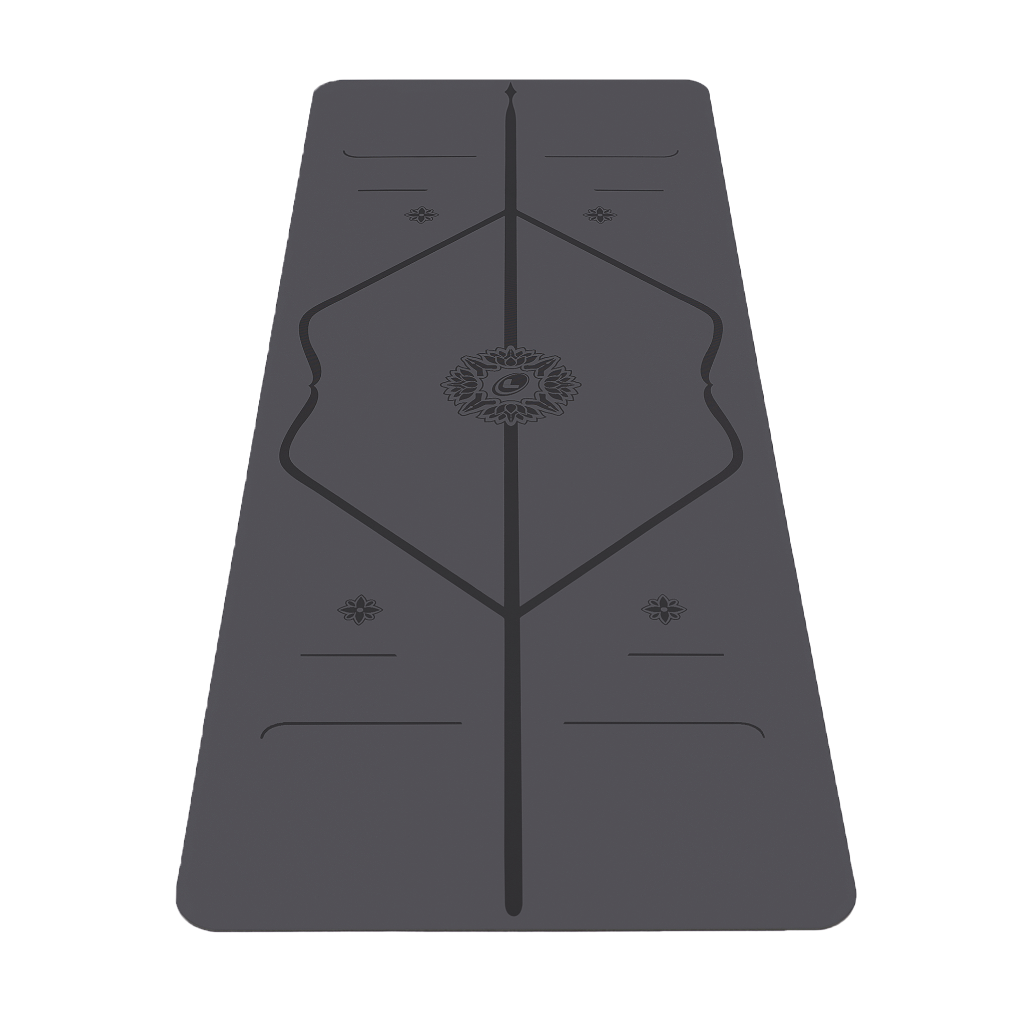 Liforme Expressions Yoga Mat - Gratitude Grey