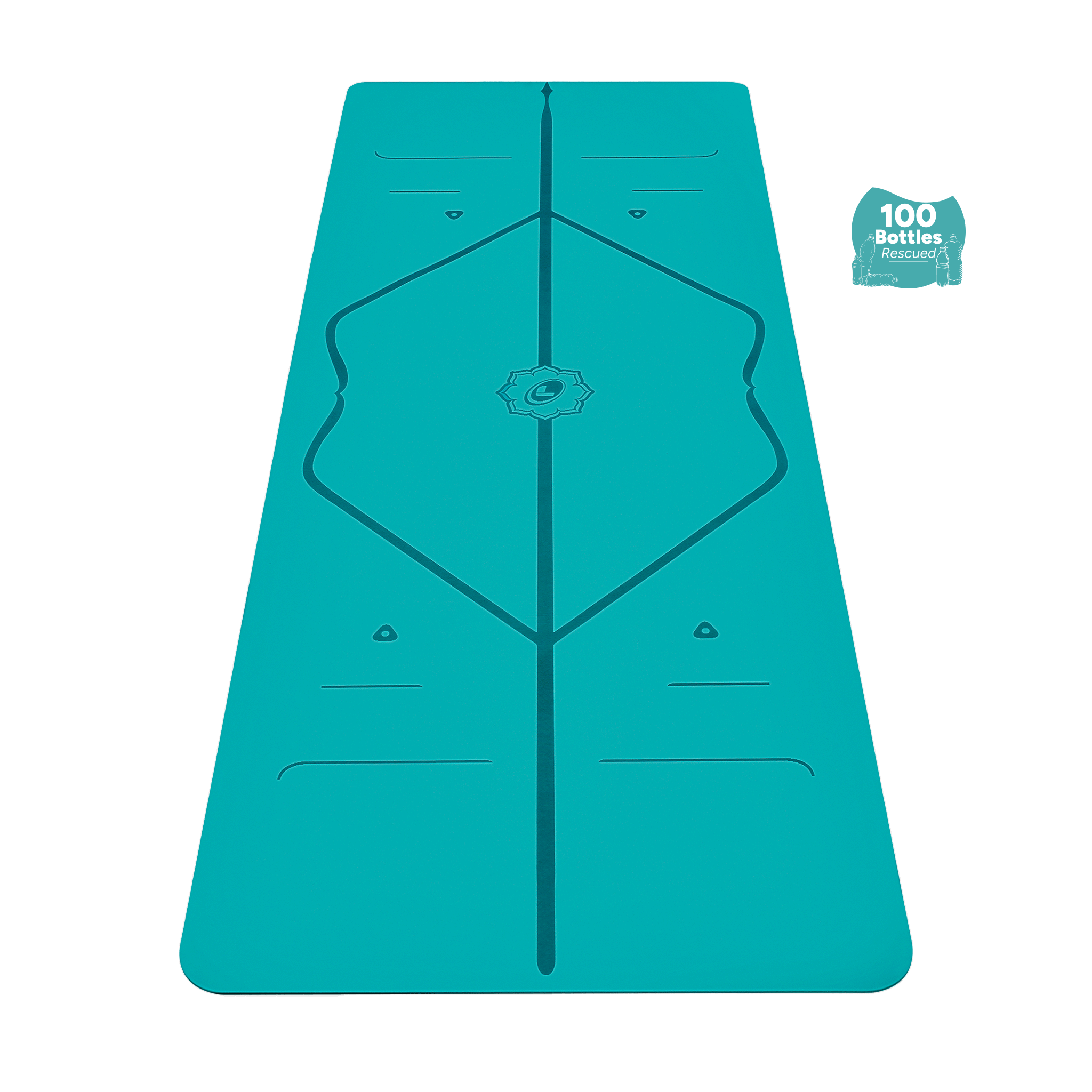 Liforme Classic Yoga Mat - Aqua Teal