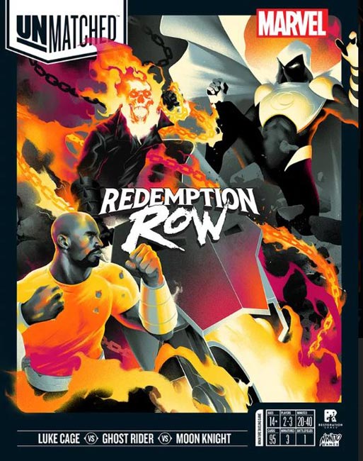 Unmatched Marvel: Redemption Row - Restoration Games Board game