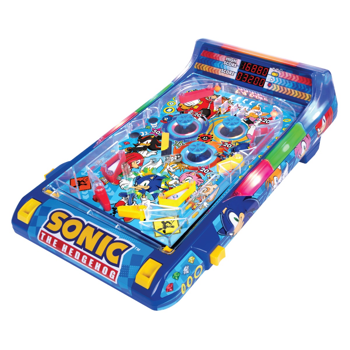 Sonic Electronic Arcade Pro Pinball (56 x 36 cm) - Ambassador Games