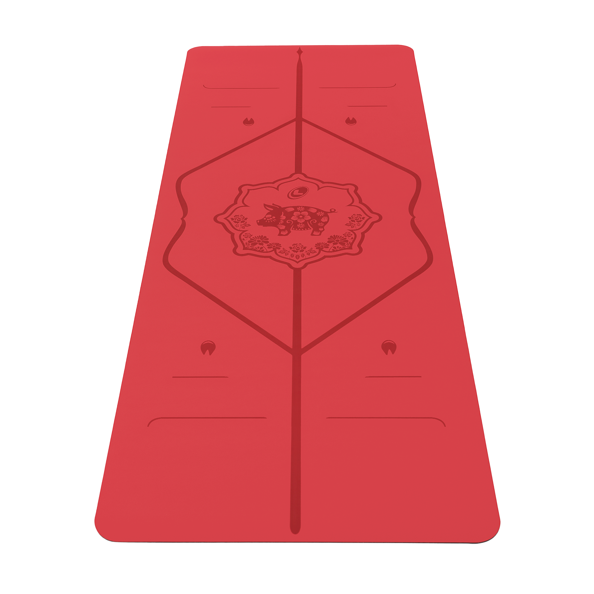 Liforme Zodiac Yoga Mat - Pig Red