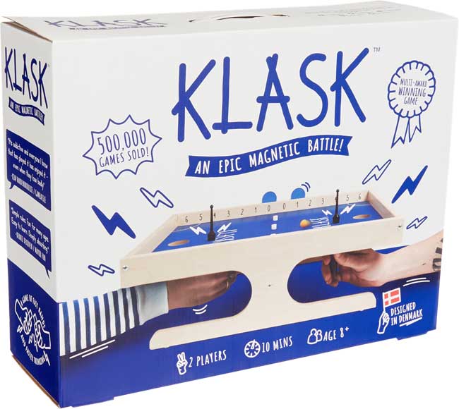 Klask 2 player -  Game of skill|Wooden game