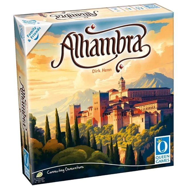 Alhambra: Family & Friends Compact Edition (expansion) - Queen Games Tile Placement