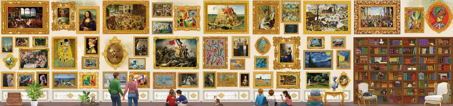 Travel around Art (54000) - Grafika  Jigsaw puzzle