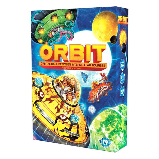 Orbit (Orbital Race Between Interstellar Tourists) -  Board game