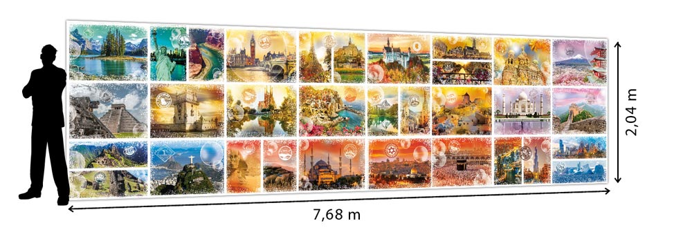 Travel around the World (48000) - Grafika  Jigsaw puzzle