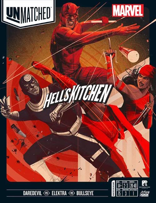 Unmatched Marvel: Hell's Kitchen - Restoration Games Board game