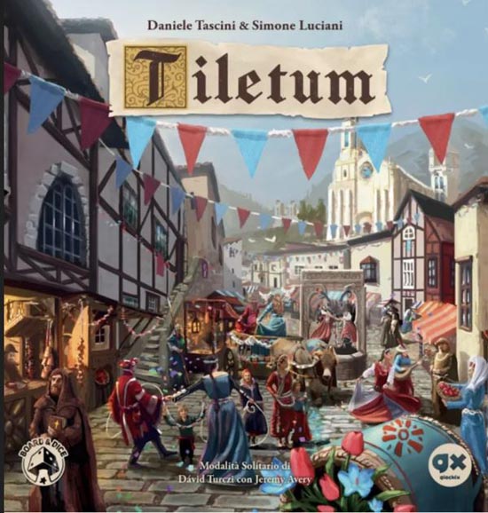 Tiletum - Board & Dice Board game