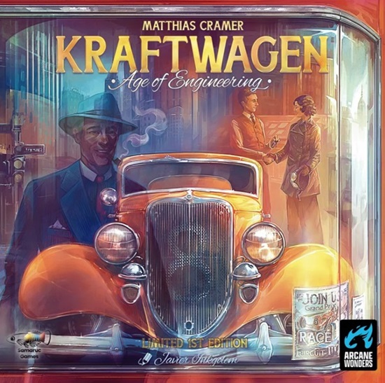 Kraftwagen: Age of Engineering - Arcane Wonders Board game