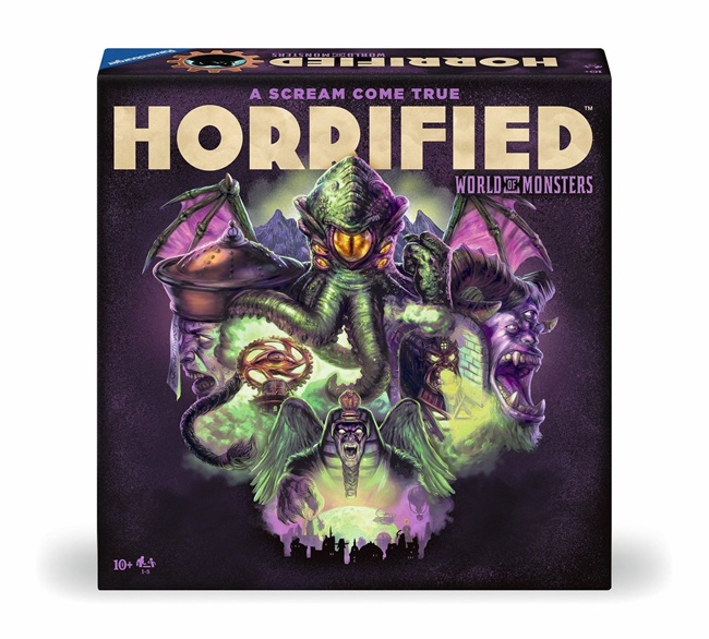 Horrified: World of Monsters - Ravensburger Board game|Co-operative