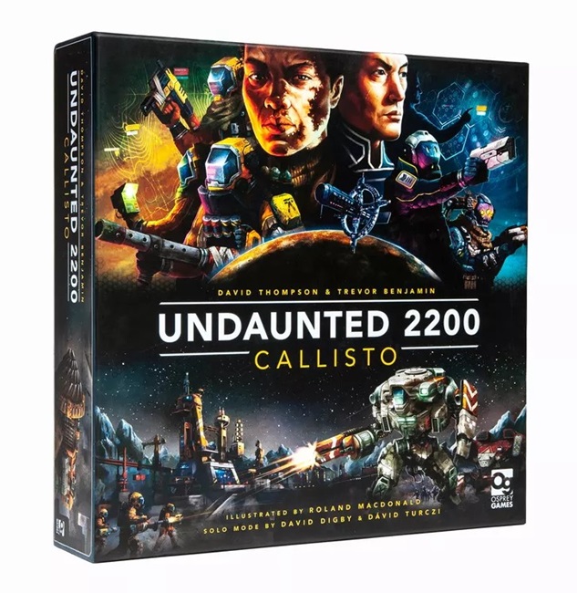 Undaunted 2200: Callisto - Osprey Games Board game