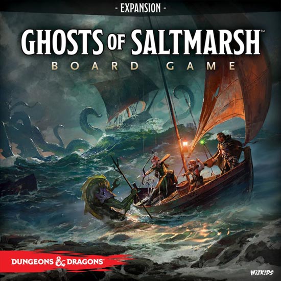 Dungeons & Dragons: Ghosts of Saltmarsh Adventure System Board Game (Standard Edition) - Wizkids Board game