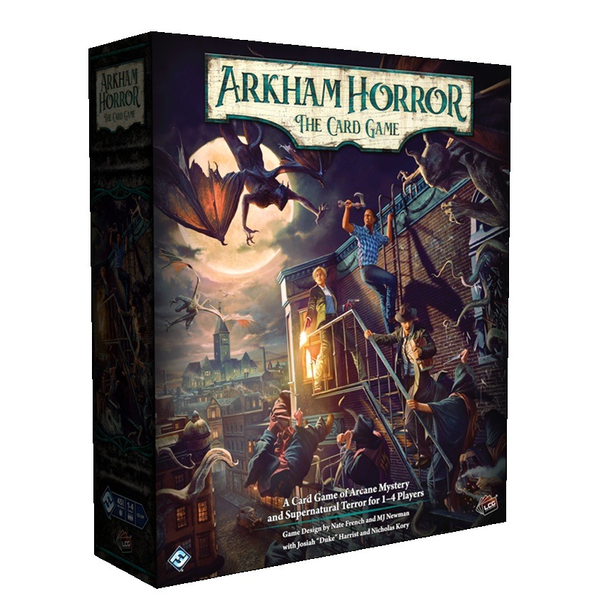 Arkham Horror The Card Game Core Set: Chapter Two (+ Lead Investigator Metal Token) - Fantasy Flight Games Card game|Co-operative