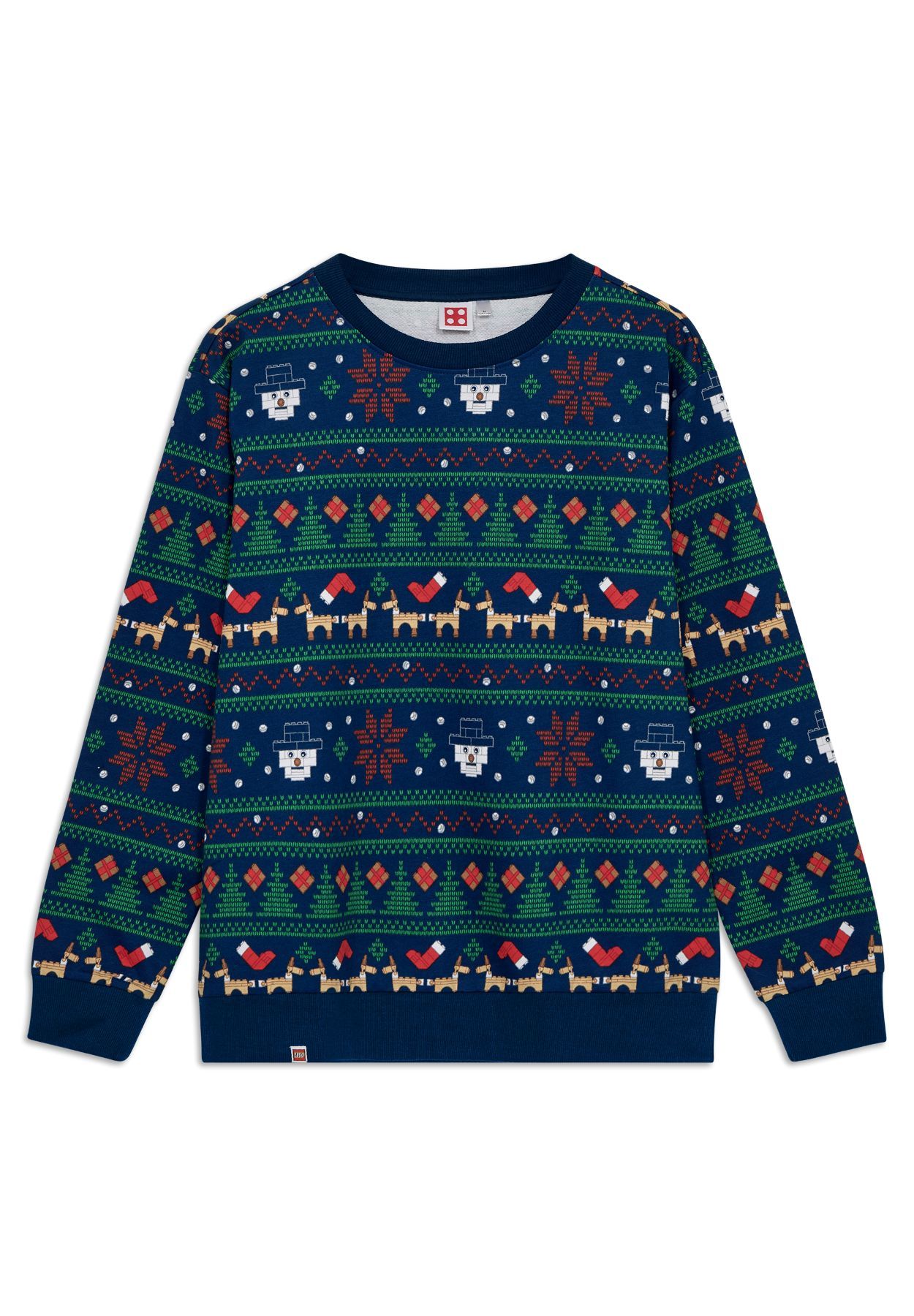 Adults Christmas Sweatshirt - Dark Blue