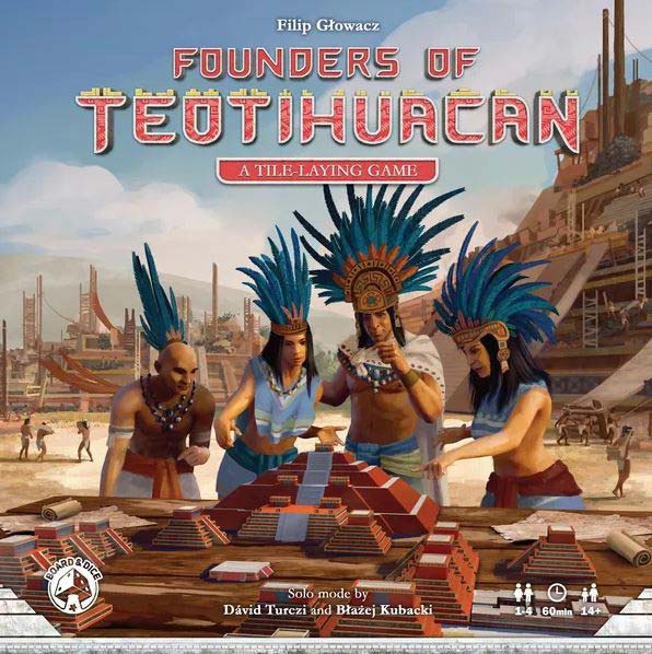 Founders of Teotihuacan - Board & Dice Board game|Tile Placement