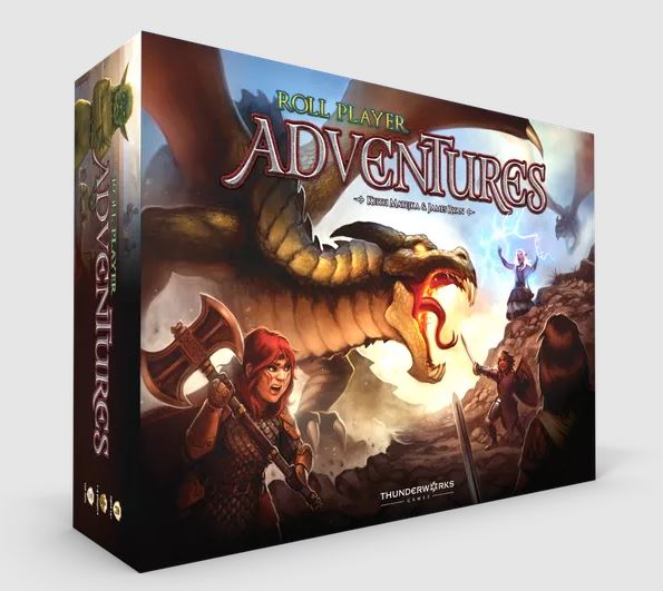 Roll Player Adventures - Thunderworks Games Board game|Dice game|Co-operative