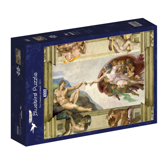 Michelangelo - The Creation of Adam, 1511 (4000) - Bluebird Puzzle  Jigsaw puzzle