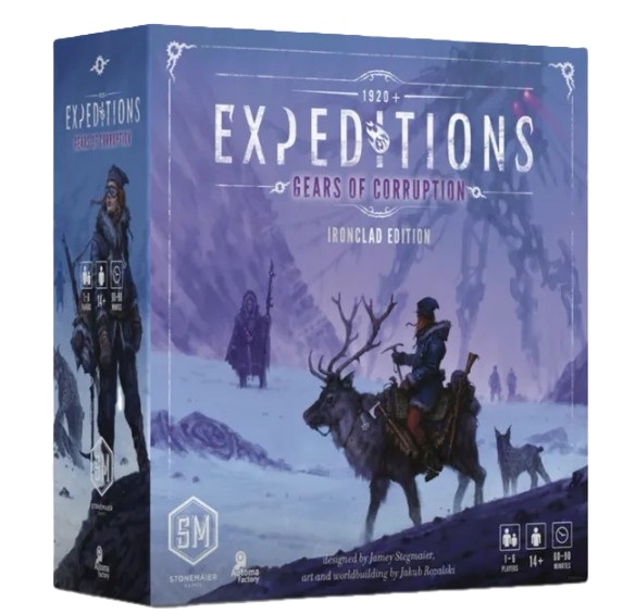 Expeditions: Gears of Corruption expansion (Ironclad Edition) - StoneMaier Board game