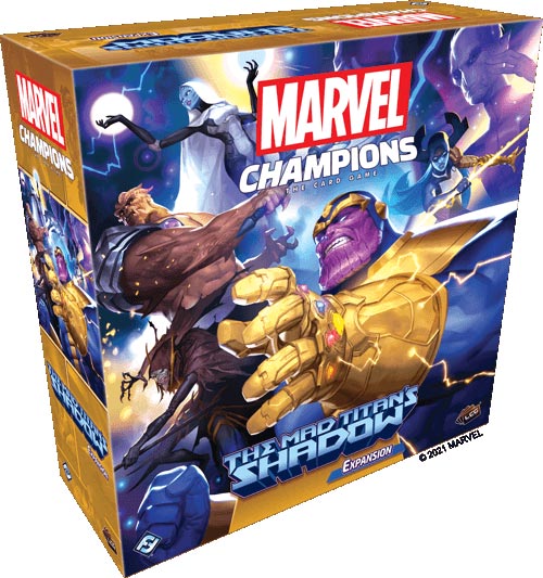 Marvel Champions The Card Game - The Mad Titan's Shadow expansion - Fantasy Flight Games Card game|Co-operative