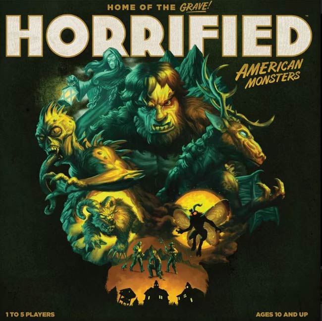 Horrified: American Monsters - Ravensburger Board game|Co-operative
