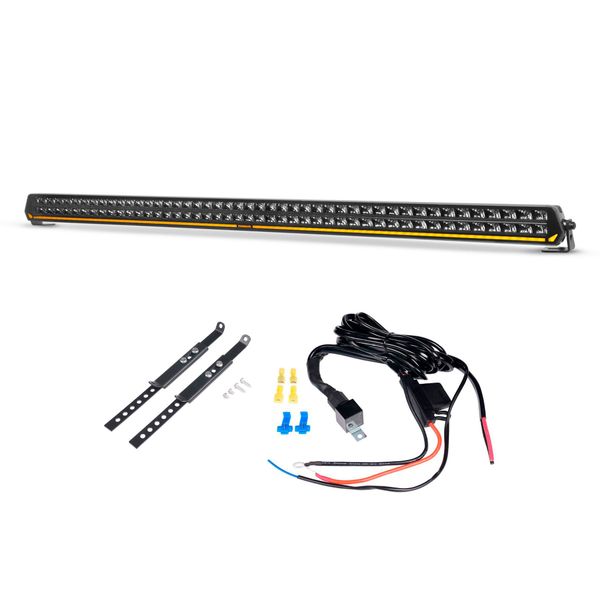 Led bar PURELUX Panther S1300 - Straight / 127 cm / 540 W / Ref. 50, Light + Wiring harness