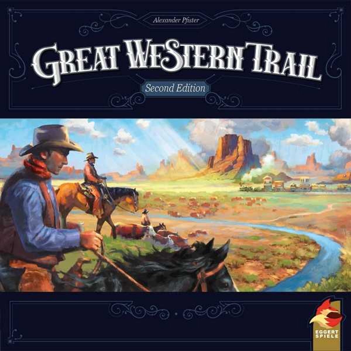 Great Western Trail (2nd edition) - Eggertspiele Board game