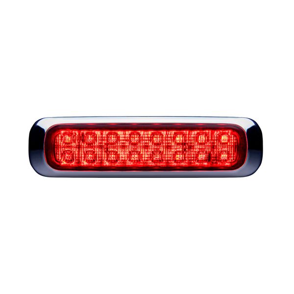 Tail light / Brake light STRANDS Dark Knight Tail light - 12/24V / 21W / 129 mm