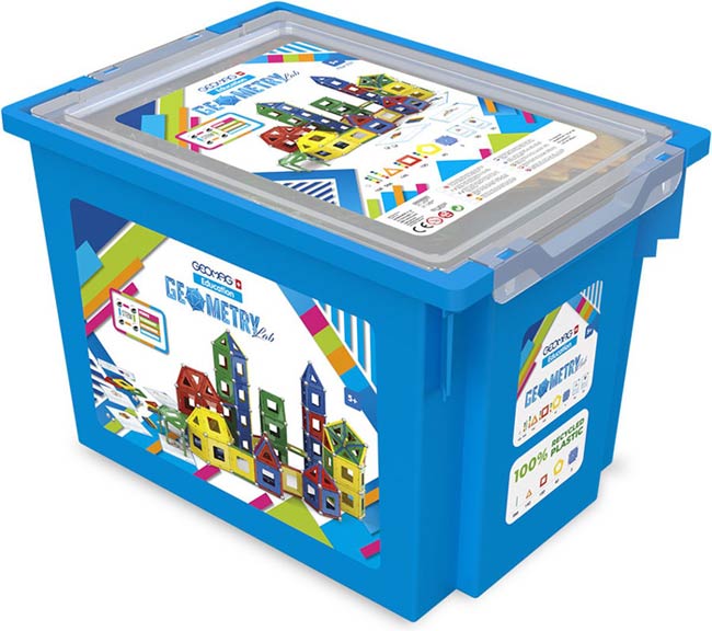 Geomag Education Geometry Lab Recycled MEDIUM - 778 pieces - Geomag