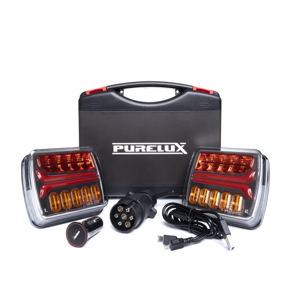 Taillight Kit PURELUX Wireless Trailer Light Kit - Wireless / Magnetic mounting