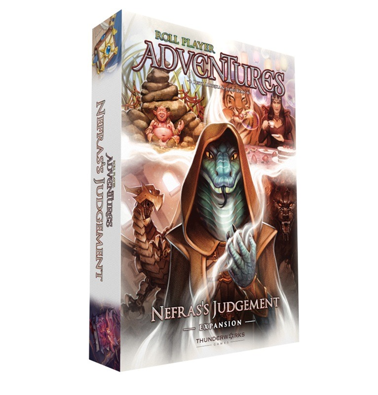 Roll Player Adventures: Nefras's Judgement - Thunderworks Games Board game|Dice game|Co-operative