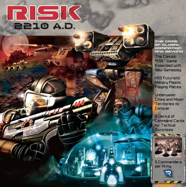 Risk 2210 A.D. (new edition) - Renegade Game Studios Board game