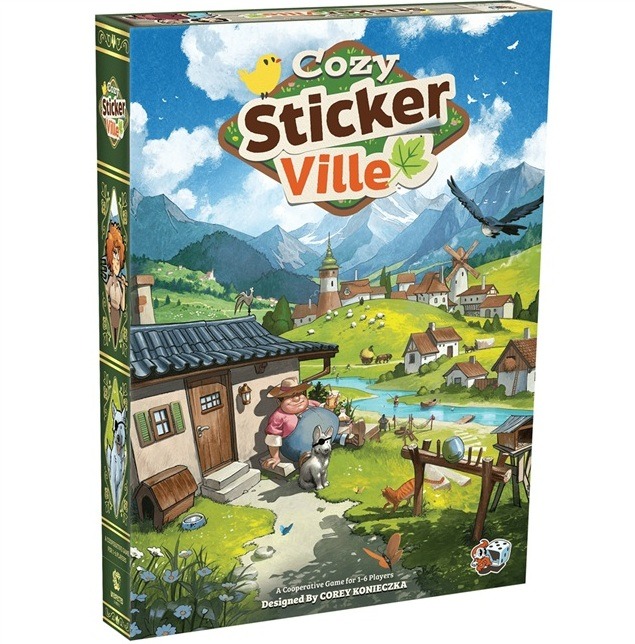 Cozy Stickerville  -  Board game