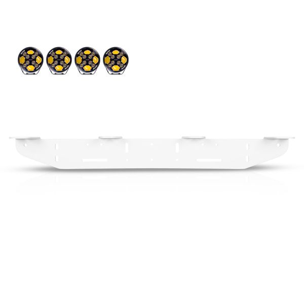 Additional light stand PURELUX HD, for 4 lights (max 240 mm), White
