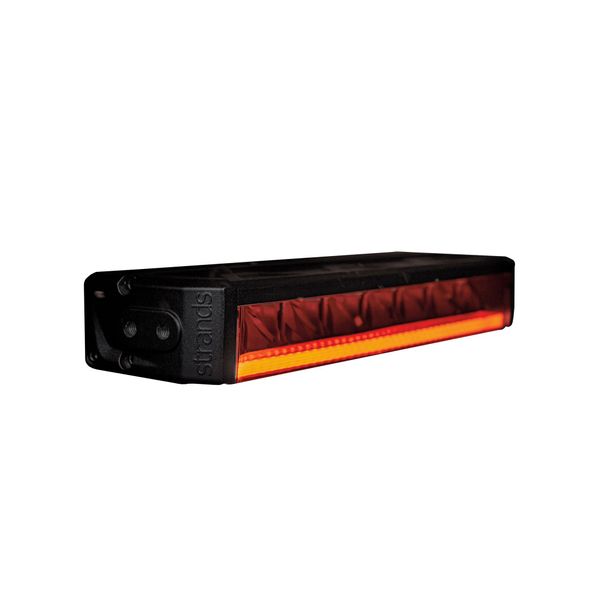Led bar STRANDS Firefly 10 - Straight / 28 cm / 75W / Ref. 25, 1 pc - Complete set (Side leg fastening)