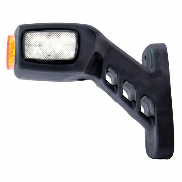 Attention light / Edge light STRANDS Freedom Light Guide Rubber Arm M - 12/24V / 136 mm, Right + Left