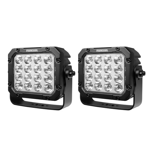 Work light PURELUX Square 160 HD Gen2 - 22 cm / 160W / Spot, 4 pcs