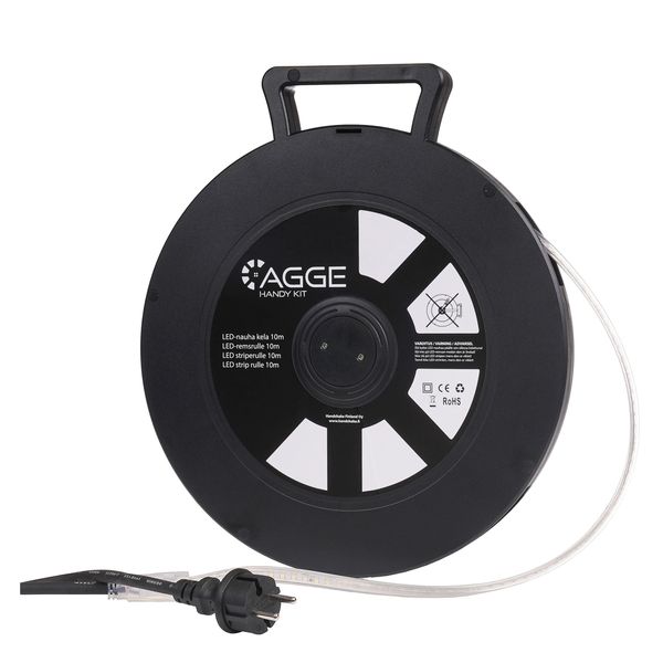 LED strip / Work light AGGE Handy Kit 230V - 830 lm/m, 10 m - Reel, 5 pcs