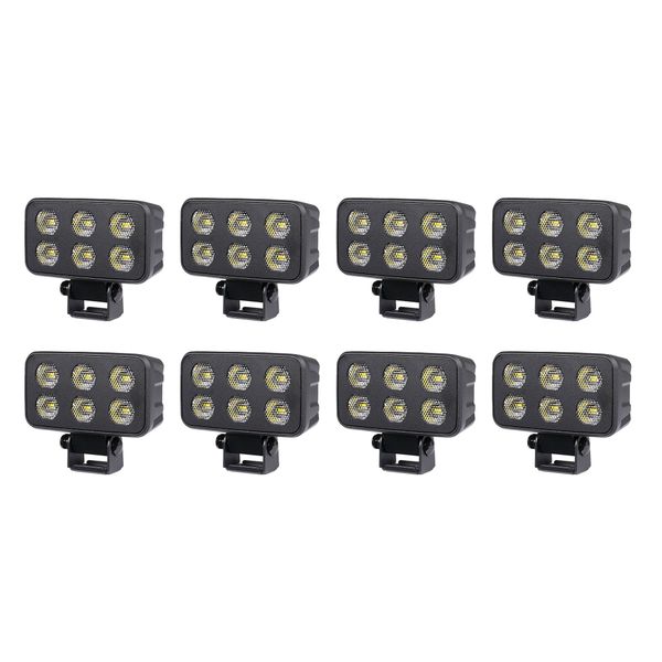 Work light PURELUX Black Raven 32 - 12 cm / 32W / Wide, 8 pcs